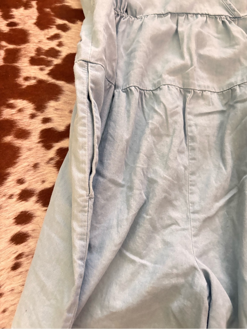BCBGeneration chambray Sleeveless Romper - Picture 2 of 5